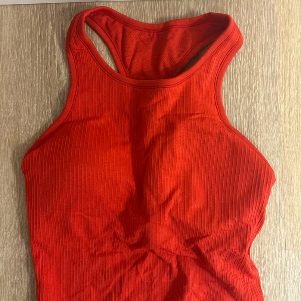 CRZ YOGA Red Tank Top